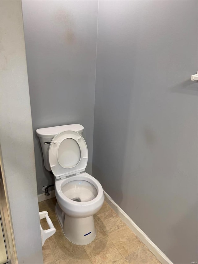 bathroom with toilet