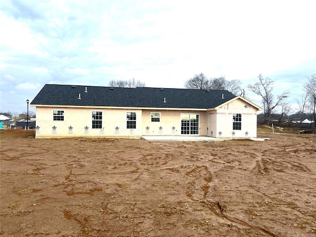 back of house featuring a patio