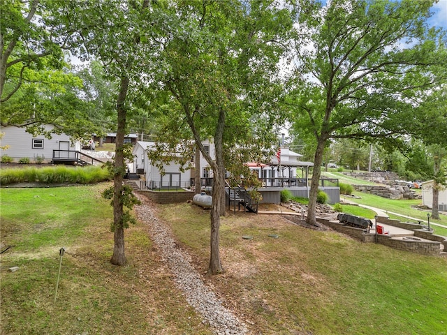 view of yard