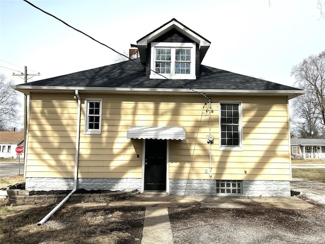 view of front of house