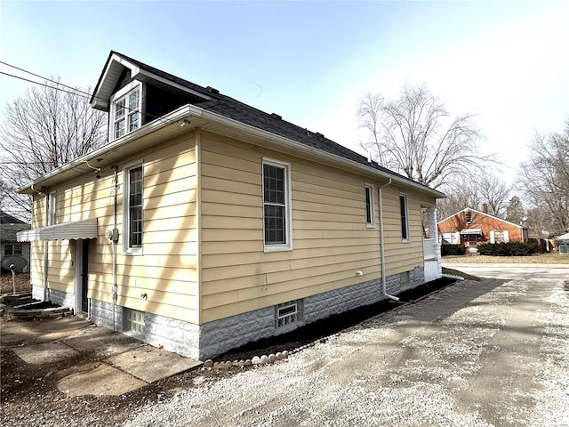 view of property exterior