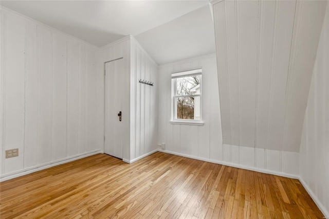 unfurnished room featuring light hardwood / wood-style floors