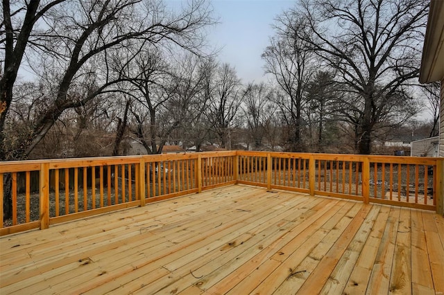 view of deck