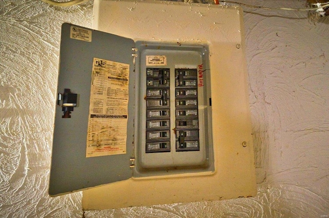 utilities featuring electric panel