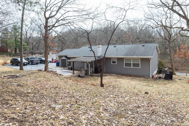 view of back of house