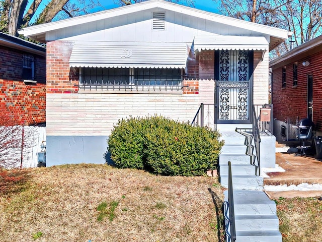 view of bungalow-style home