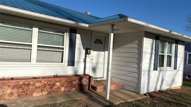 view of entrance to property