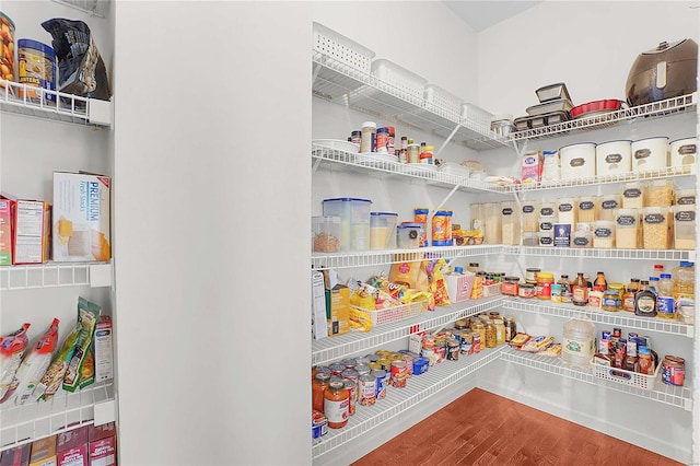 view of pantry