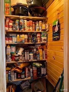 view of pantry