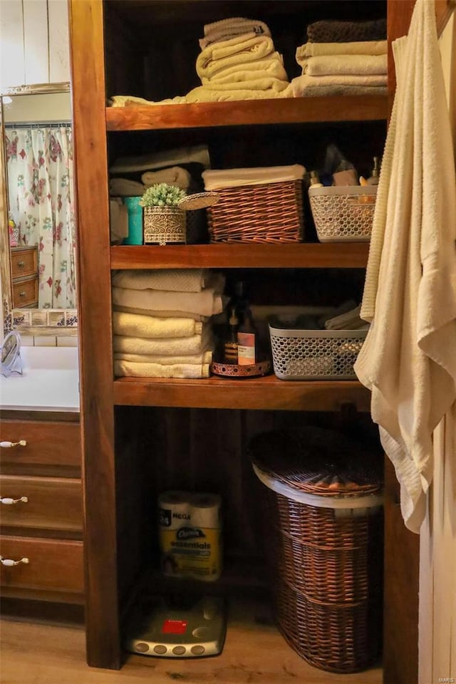 view of closet