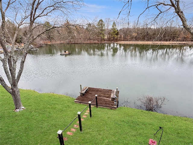 property view of water