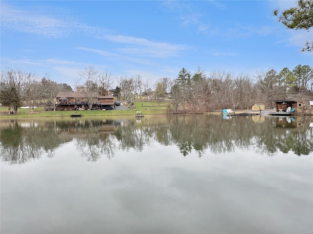 property view of water