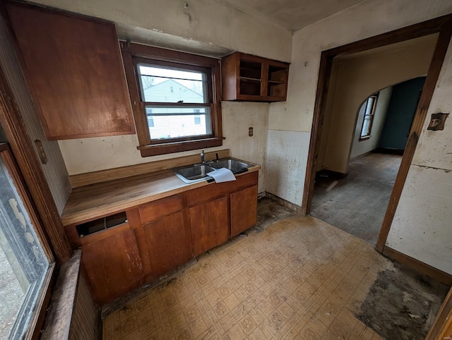 kitchen with sink