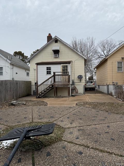 view of back of house