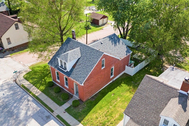 aerial view