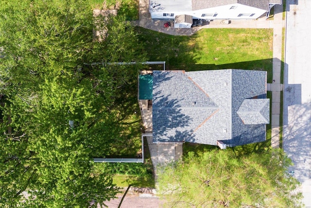 drone / aerial view