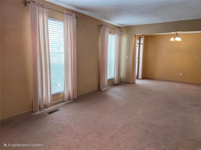 empty room with carpet