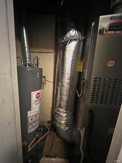 utilities with gas water heater