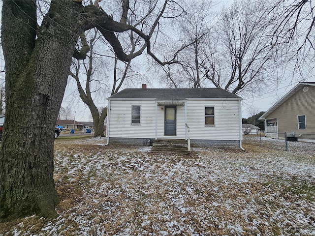 view of front of house