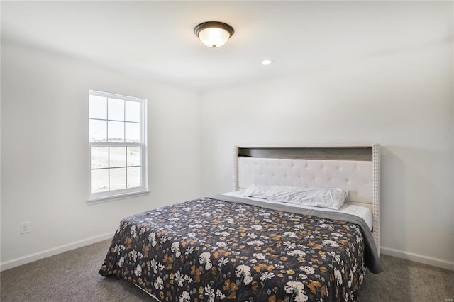 bedroom featuring carpet flooring