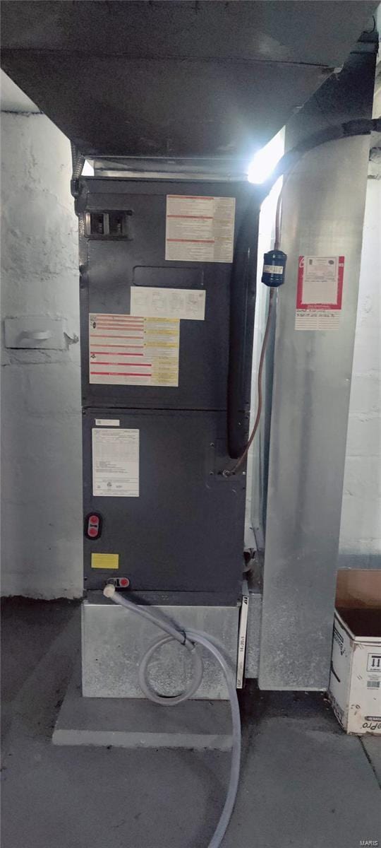 view of utility room