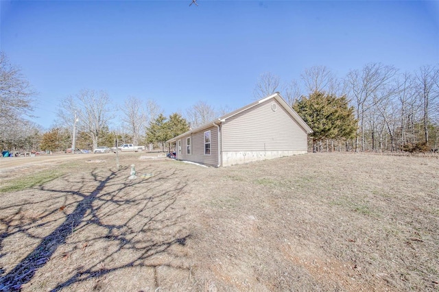 view of side of home