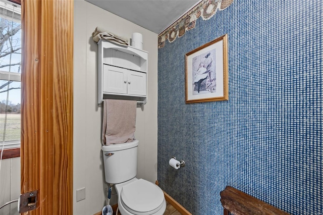 bathroom with toilet