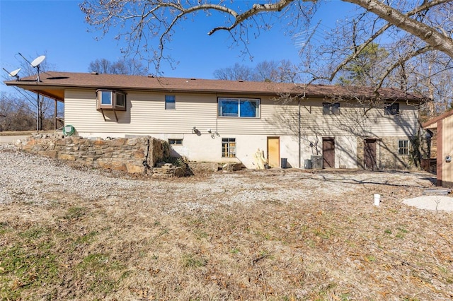 view of rear view of house