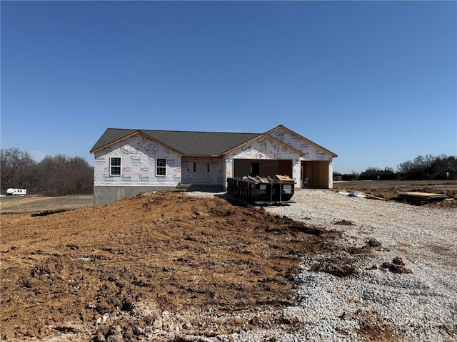 view of property in mid-construction