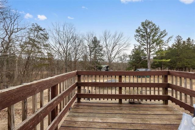 view of deck