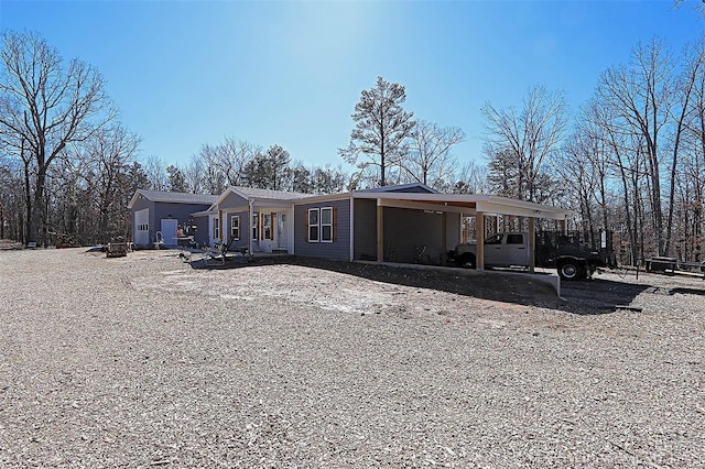 view of front of house