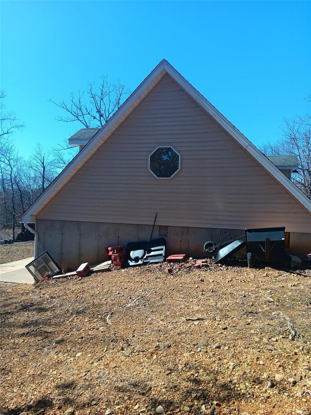 view of side of home