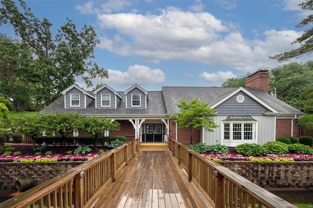 view of deck