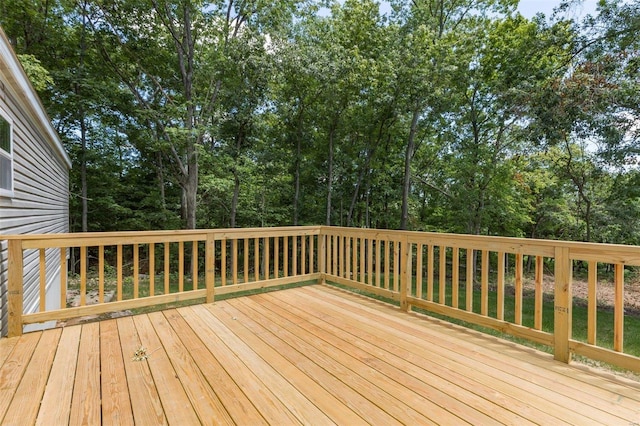 view of deck