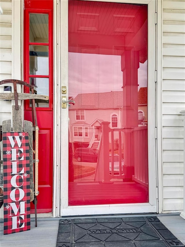 view of property entrance