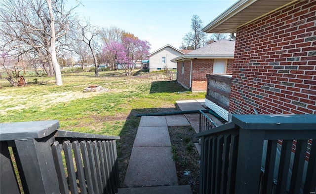 view of yard