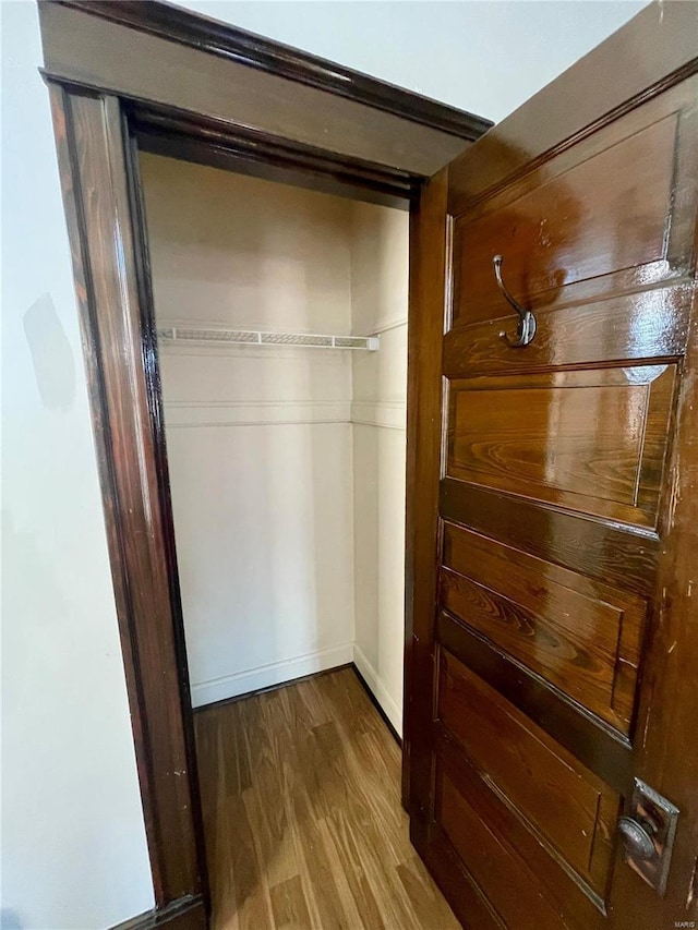 view of closet