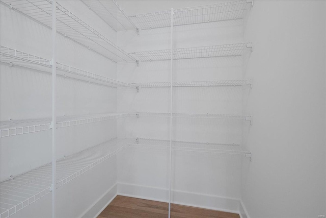 view of pantry