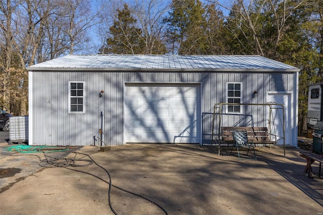 view of outbuilding with an outdoor structure