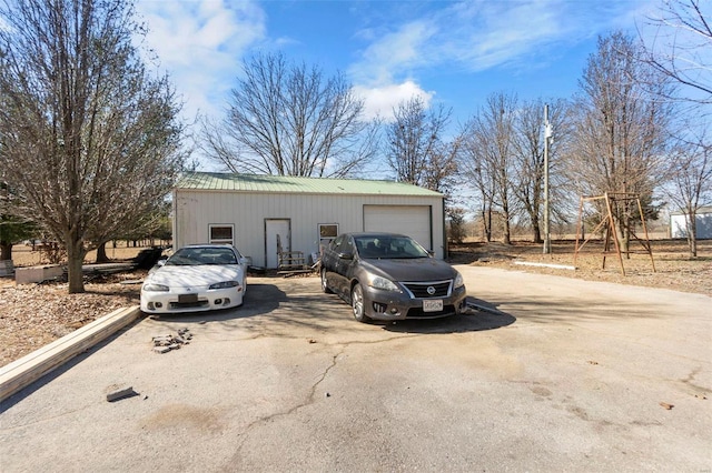 exterior space with driveway