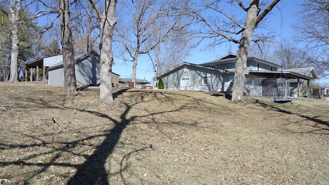 view of side of property