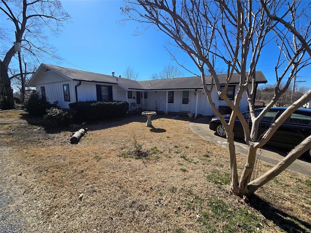 view of ranch-style house