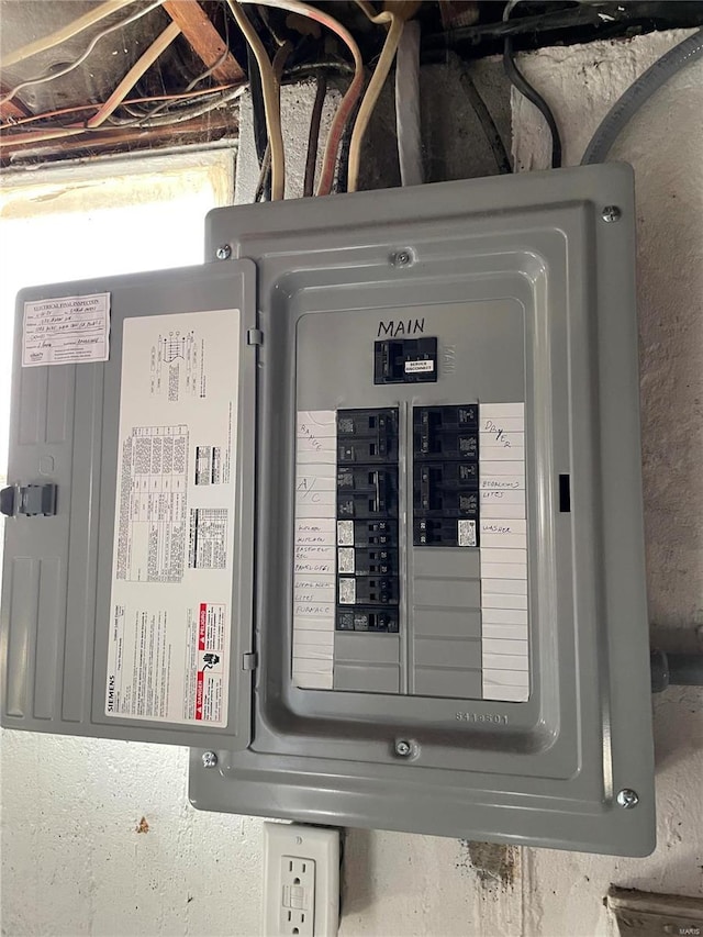 utilities with electric panel