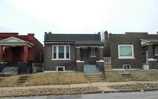 view of bungalow-style house