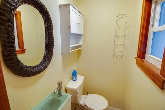 bathroom with toilet