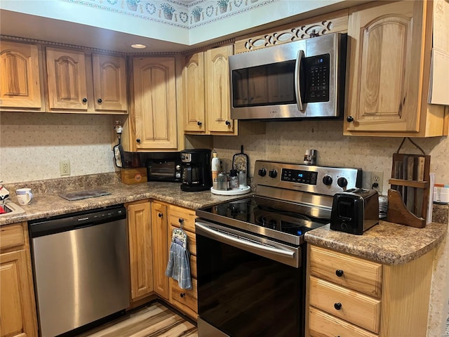 kitchen featuring stainless steel appliances