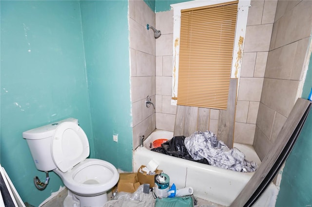 bathroom featuring toilet