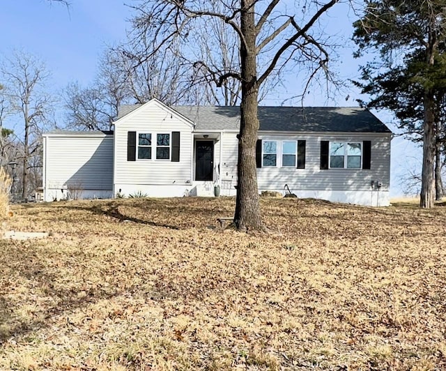 view of ranch-style house