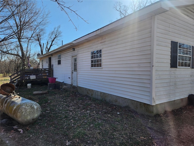 view of property exterior