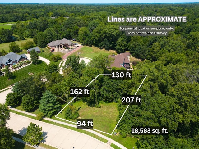 7447 Creek Ridge Ln, Edwardsville IL, 62025 land for sale